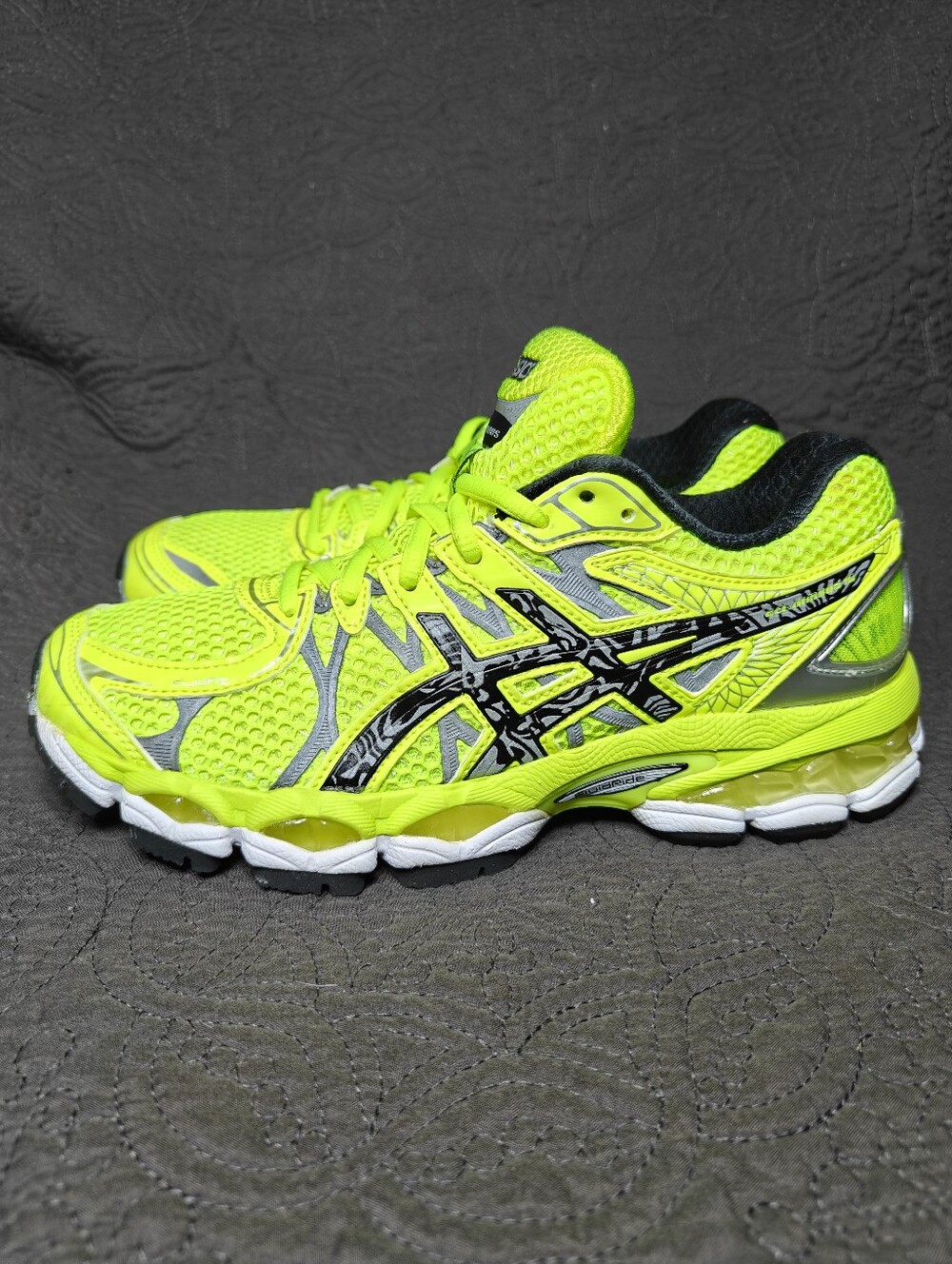 Asics Gel-Nimbus 16 Lite-Show Flash Yellow Running Training Sneakers Women's 7.5